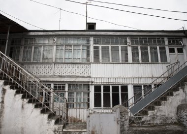 Stepancminda eski evde. Gürcistan