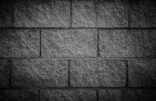 Wall of new gray bricks. Urban background. Toned — Stock Photo, Image