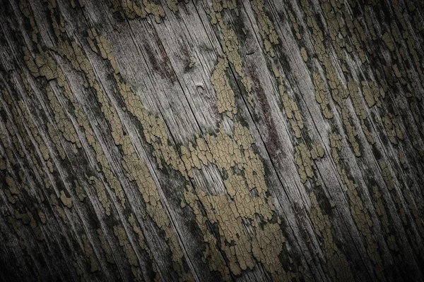 Viejos tablones de madera con pintura pelada como fondo. Tonificado — Foto de Stock