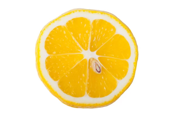 Bit av citrusfrukter närbild — Stockfoto