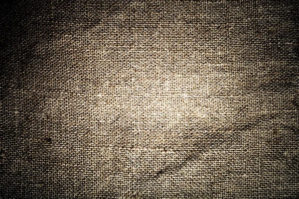 Textura de saco. Fondo de arpillera. Tonificado — Foto de Stock