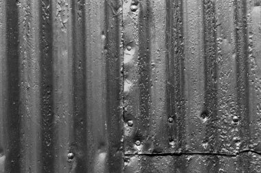 Geleneksel İzlanda h duvar oluklu metal doku