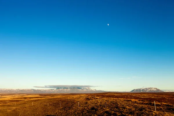 El pedregoso paisaje rocoso desierto de Islandia —  Fotos de Stock