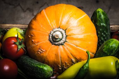 Taze sebze ve otlar için ahşap Yakılan rustik doku