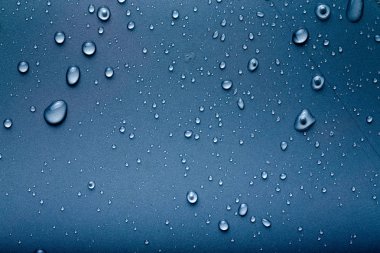 Bir renk arka plan üzerinde Su damlacıkları. Gri. Tonda