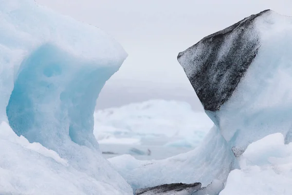 Iceberg lagun jokulsarlon på södra Island — Stockfoto