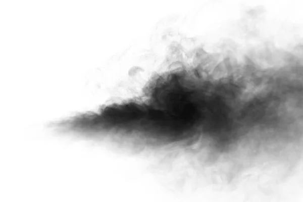 Hafif bir arka plan üzerinde duman jet. Seçici odaklama