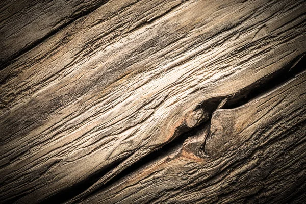 Surface of old textured wooden board for background. Toned — Stock Photo, Image