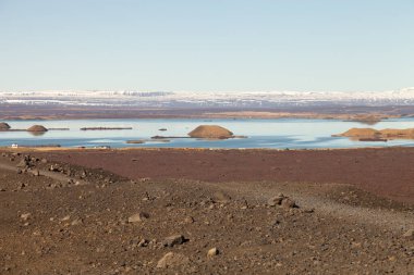 İzlanda 'nın terk edilmiş dramatik manzarası