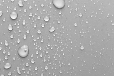 renkli arka plan üzerinde Su damlacıkları