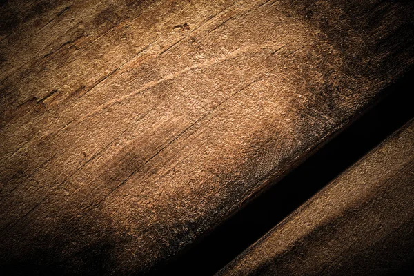 Surface of old textured wooden board for background. Toned — Stock Photo, Image