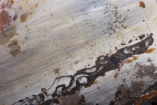 Padrão abstrato de ferrugem na superfície texturizada de metal antigo para backg — Fotografia de Stock