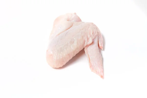 Rauw chiken vlees op een lichte achtergrond — Stockfoto