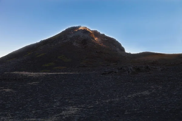 Deserta paisagem dramática da Islândia — Fotografia de Stock