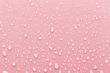 renkli arka plan üzerinde Su damlacıkları.