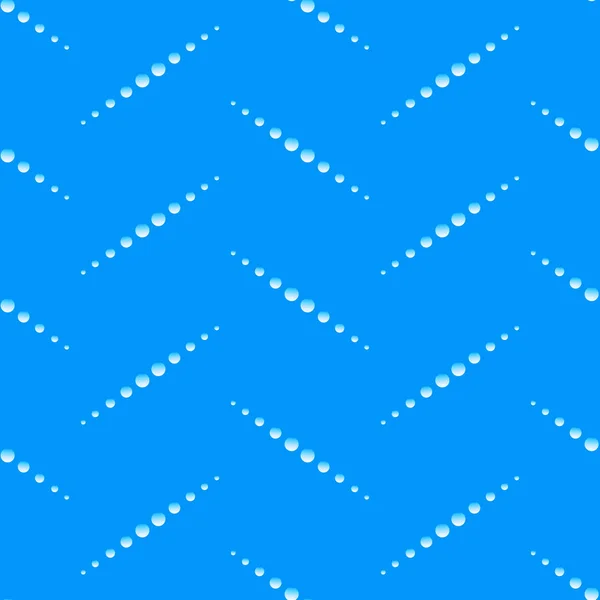 Motif abstrait sans couture fond motif géométrique diagonal graphique avec des gouttes d'eau volumétriques réalistes, liquide, avec des cercles sur une surface bleue, conception de papier d'emballage, nappe, tissu, couverture — Photo