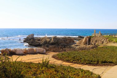  Caesarea, Ulusal Park Antik Roma villa parçaları olduğunu