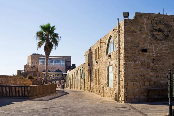 Parque nacional Cesarea en la costa del mar Mediterráneo, Israel — Foto de Stock