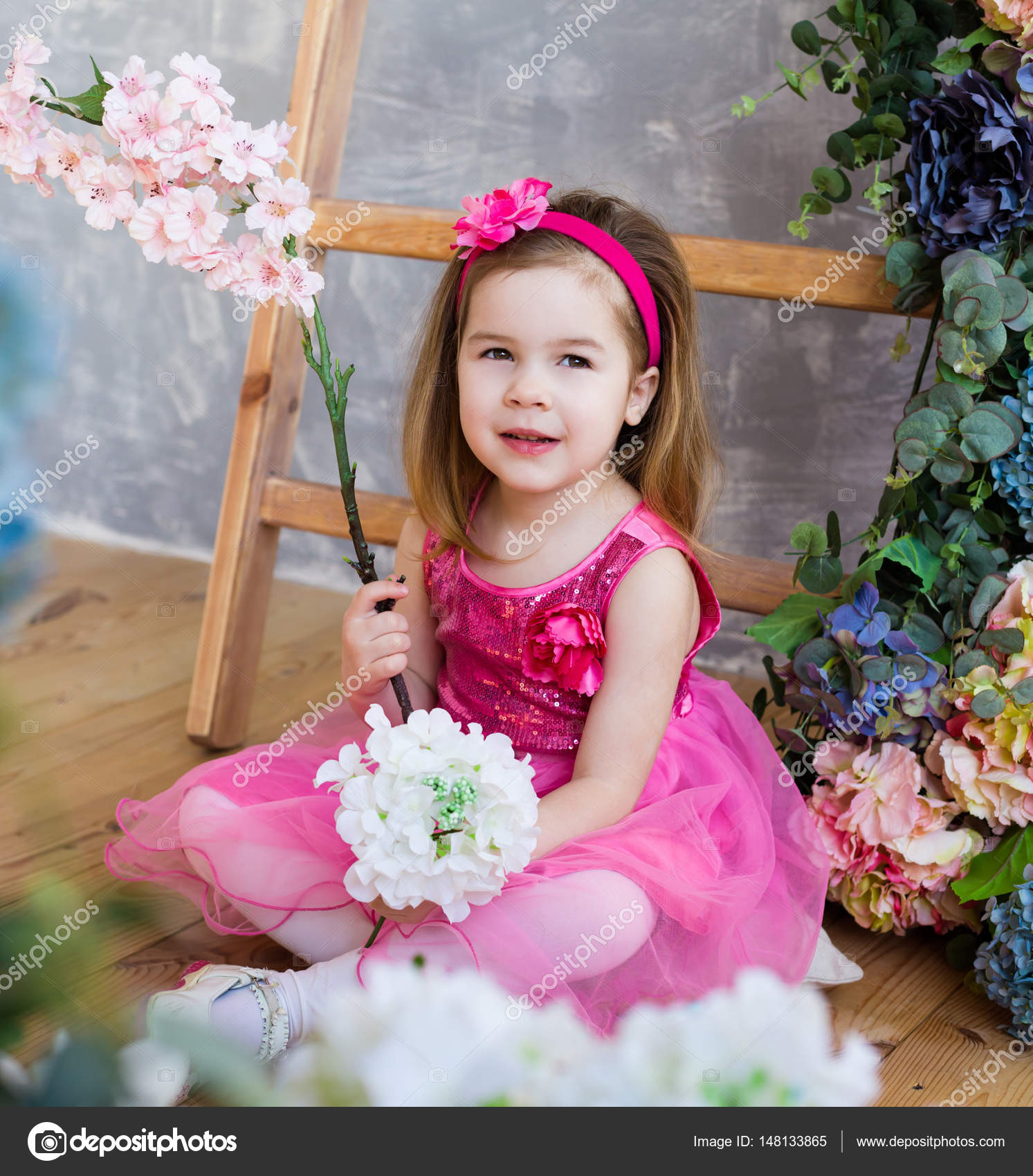 cute flower girl