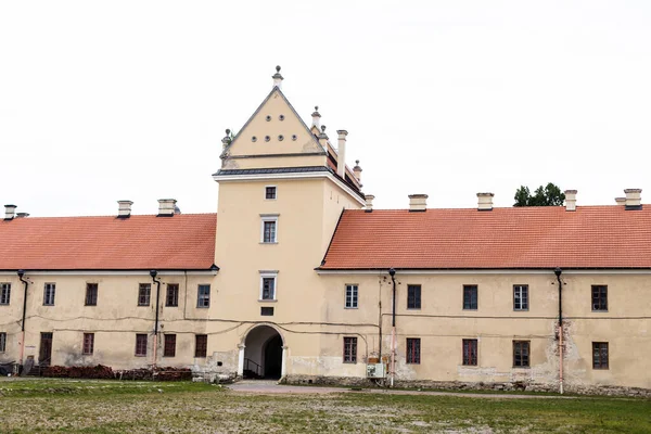 Zhovkva Ukraine Circa Aug 2019 Antigo Castelo Zhovkva Ucrânia Fachada — Fotografia de Stock