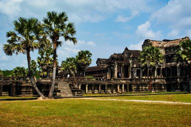Tarihi bina Angkor wat Thom Cambodia