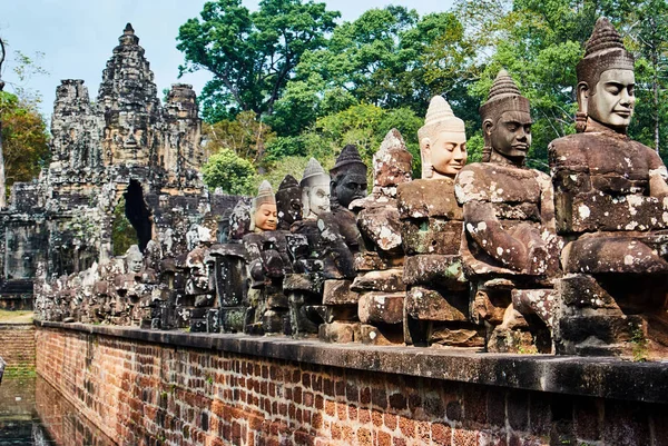 Historic building in Angkor wat Thom Cambodia