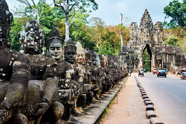 Историческое здание в Ангкор-Ват-Томе — стоковое фото