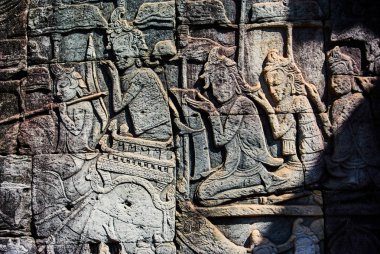 Tarihi bina Angkor wat Thom Cambodia