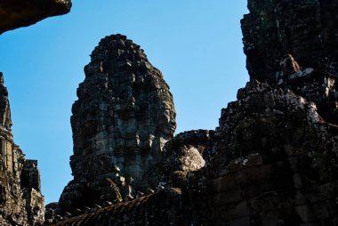 Tarihi bina Angkor wat Thom Cambodia
