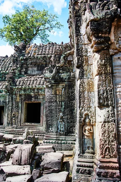 Edificio histórico en Angkor wat Thom Camboya —  Fotos de Stock