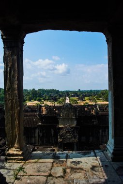Tarihi bina Angkor wat Thom Cambodia