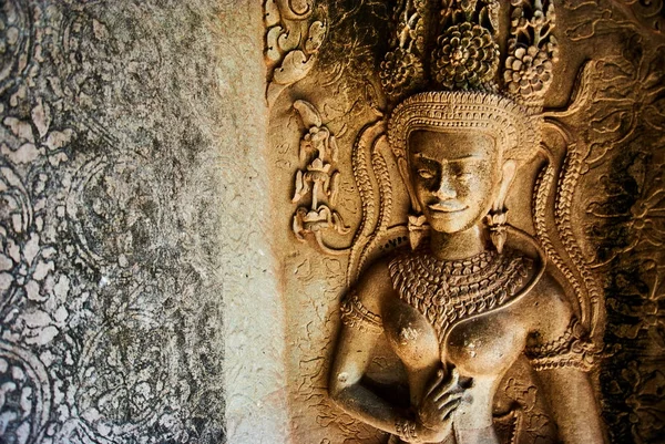 Historická budova v wat Angkor Thom Cambodia — Stock fotografie