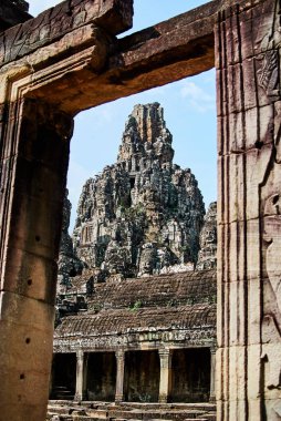 Tarihi bina Angkor wat Thom Cambodia