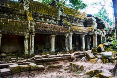 Tarihi bina Angkor wat Thom Cambodia
