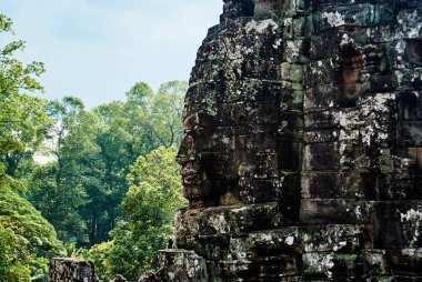 Tarihi bina Angkor wat Thom Cambodia