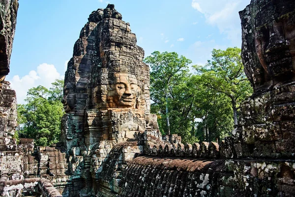 Historische gebouw in Angkor wat Thom Cambodia — Stockfoto