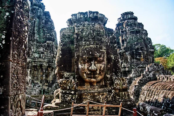 Historische gebouw in Angkor wat Thom Cambodia — Stockfoto