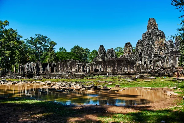 Edificio histórico en Angkor wat Thom Camboya — Foto de Stock