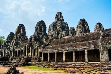 Tarihi bina Angkor wat Thom Cambodia
