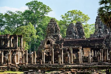 Tarihi bina Angkor wat Thom Cambodia
