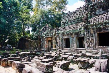 Tarihi bina Angkor wat Thom Cambodia