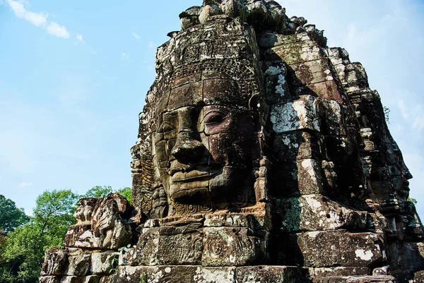 Historische gebouw in Angkor wat Thom Cambodia — Stockfoto