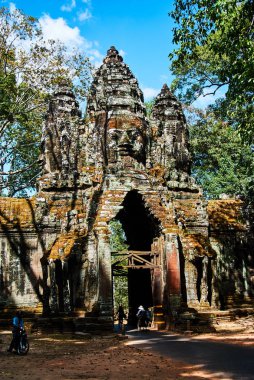 Tarihi bina Angkor wat Thom Cambodia
