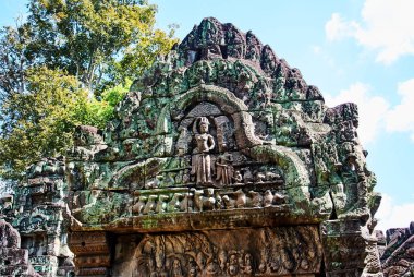 Tarihi bina Angkor wat Thom Cambodia