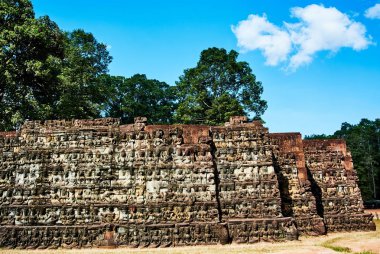 Tarihi bina Angkor wat Thom Cambodia