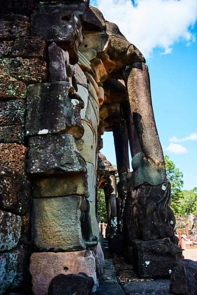 Edificio histórico en Angkor wat Thom Camboya —  Fotos de Stock