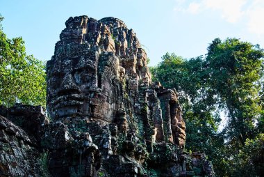 Tarihi bina Angkor wat Thom Cambodia
