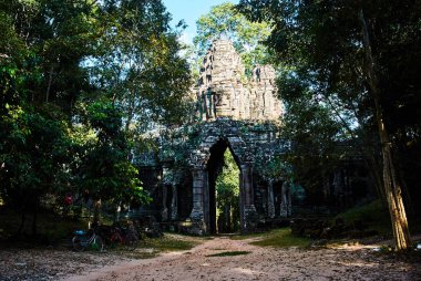 Tarihi bina Angkor wat Thom Cambodia