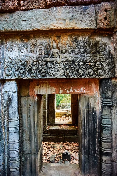 Edificio histórico en Angkor wat Thom Camboya — Foto de Stock
