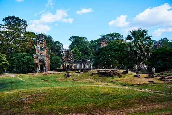 Historic building in Angkor wat Thom Cambodia